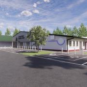 Artist's impression of Cleator Moor Activity Centre