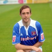 Keogh pictured during his time at Carlisle