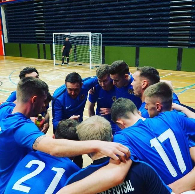 Teamwork: Carlisle Futsal Club have brought forward their normal six-week summer break because of Covid-19