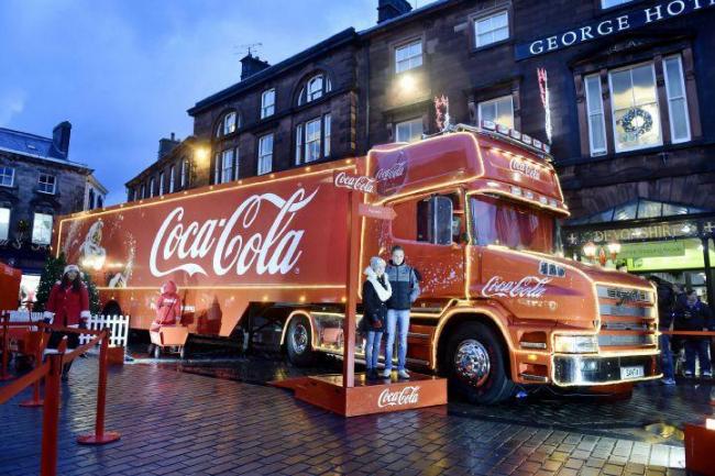 No visit from the Coca Cola truck in 2020