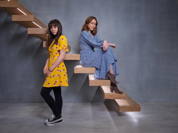 News and Star: Undated ITV Handout Photo from Finding Alice. Pictured: (L-R) Isabella Pappas as Charlotte, Keeley Hawes as Alice. See PA Feature SHOWBIZ TV Finding Alice. Picture credit should read: ITV/Red Productions. WARNING: This picture must only be used to accompa