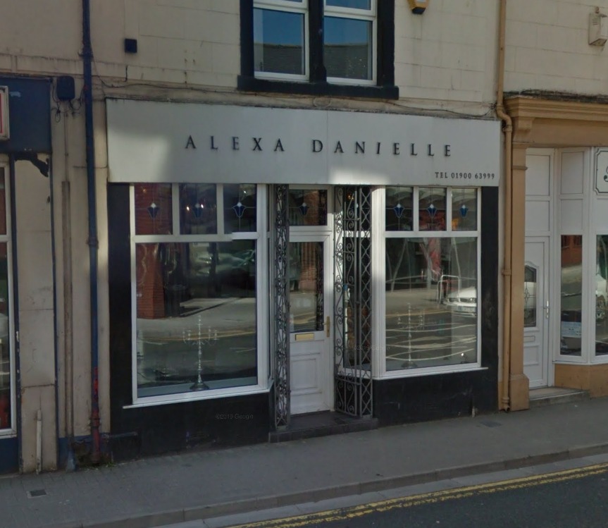 Alexa Danielle Hairdressing, Workington. Picture: Google Maps