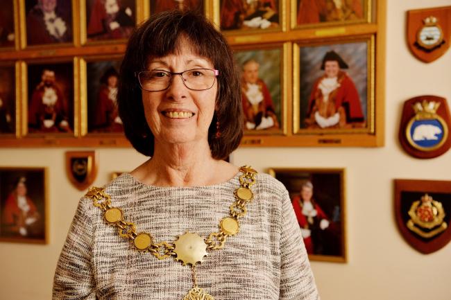 Janet King in her time as Mayor of Workington PIC: Tom Kay