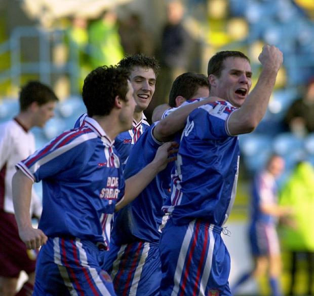 News and Star: A struggling side always needs players it can rely on - like Stuart Whitehead in 2001 (photo: Phil Rigby)