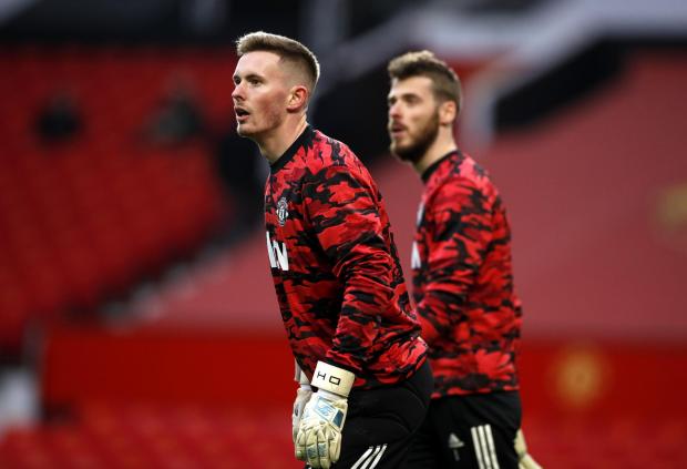 News and Star: Henderson has fallen behind David de Gea at Old Trafford (photo: PA)
