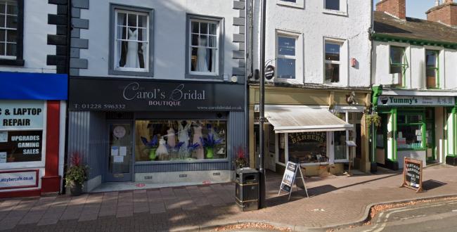 Carol's Bridal Boutique in Carlisle. Photo: Google Streetview 