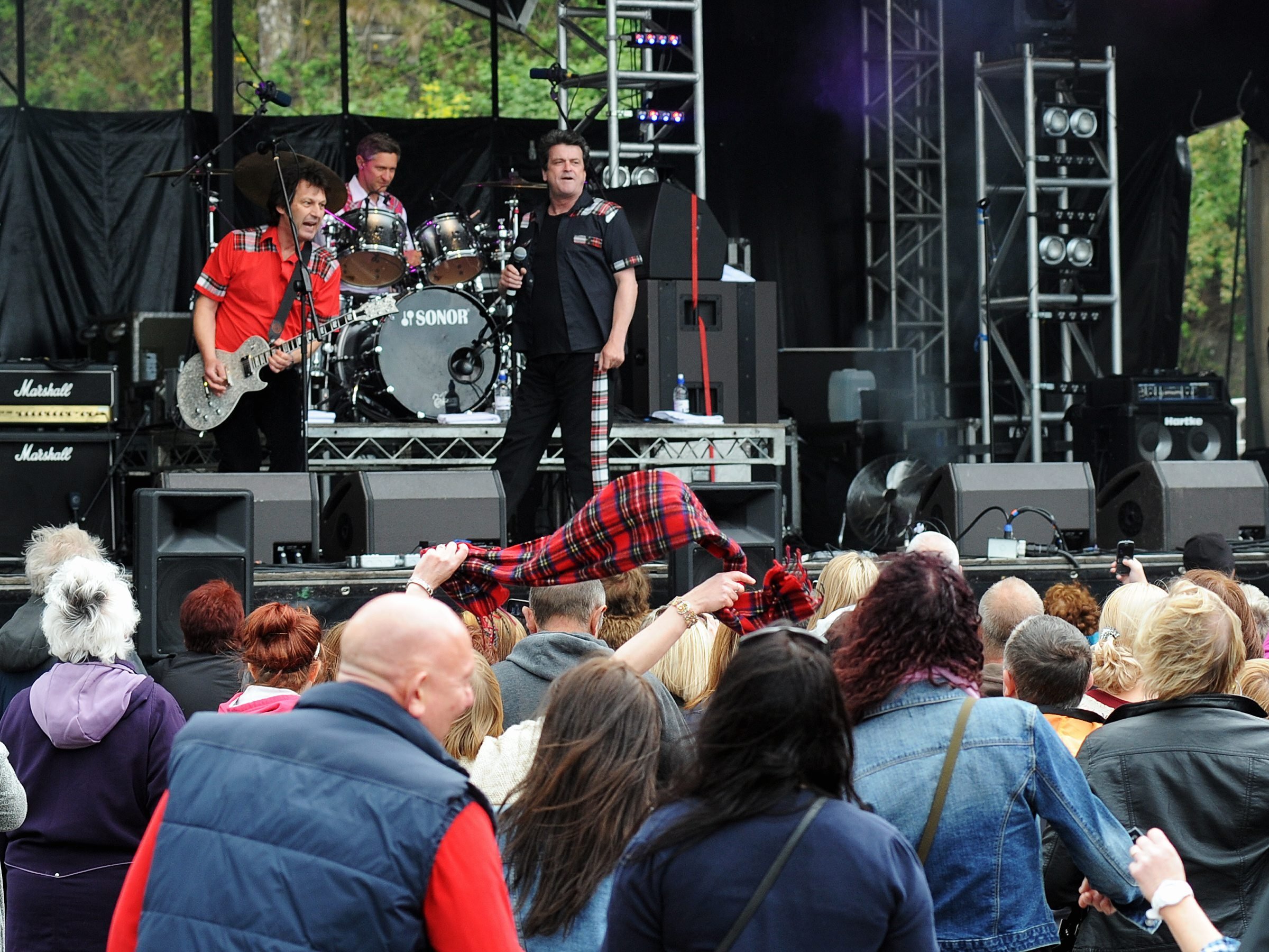 2013 Whitehaven Festival - Sunday. pic MIKE McKENZIE 21st June Bay City Rollers in action. pic Mike McKenzie 50049893W029.JPG