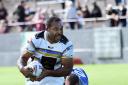 TRY-SCORER: Haven’s Dion Aiye on the attack                         Mike McKenzie