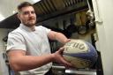 Chef Eddie Faulder who will play for the Cyprus national rugby team today