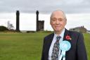 General Election 2019. Brexit Party Leader Nigel Farage on the campaign trail in Workington Cumbria. The term Workington Man is an invention of thinktank Onward to describe the group of voters that the Conservative Party must win over to secure a