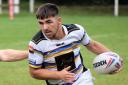 TRY: Sam Forrester opened the scoring with a try for Whitehaven Picture: Ben Challis