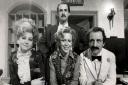 The cast of Fawlty Towers. Picture: BBC