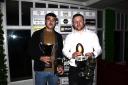 TROPHIES: Brad Holroyd (left) and Conor Fitzsimmons
