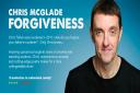 FORGIVENESS: Prior to his appearance at the Edinburgh Fringe, Chris McGlade will perform his new show in Carlisle