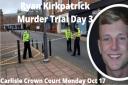 DAY 3: Ryan Kirkpatrick murder trial at Carlisle Crown Court