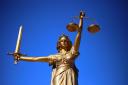 Stock image of Lady Justice statue