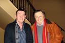 Phil McKay from Lakeside Casting Agency with actor Barry Humphries