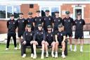 Cumbria County Cricket Club squad members pictured wearing their new caps