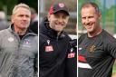Paul Simpson, Danny Grainger and Peter Murphy have led their respective clubs to success