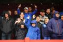 fans  pics - Workington v Carlisle United, Friendly, 2023, Borough Park, - Photographer Barbara Abbott, NO UNAUTHORISED USE