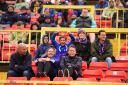 fans - NewcastleU21 v Carlisle United, Friendly, 2023, Gateshead International Stadium, - Photographer Barbara Abbott, NO UNAUTHORISED USE