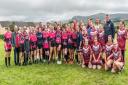 Arlecdon Ladies and Whitehaven and Workington Ladies rugby teams played to raise money for charity