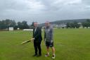 Dr Neil Hudson MP with Penrith CC Chair, Andy Hall