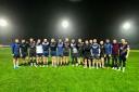 The Cumbria squad at training on Monday evening