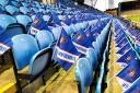 Flags have been installed in the seating areas of Brunton Park