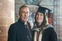 Kelly was able to celebrate her graduation alongside her husband Kevin in Carlisle