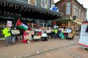 Carlisle's Palestine Solidarity Group Christmas vigil