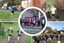 Runners at the Brampton Trail Run 2023