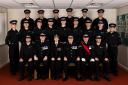 Graduating officers at CNC
