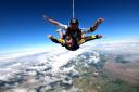 Michael Wise skydived last year for  for 'Every Life Matters'