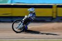 Unstoppable: Rasmus Jensen in action for Workington Comets