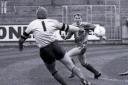 John Cooke in action for Carlisle in 1987