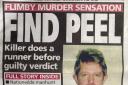 Peel man hunt,  September 2001.