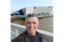 Author, Paul Teague, in Hull, the location of his new DCI Kate Summers series.