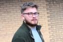 Ben Robinson-Brown leaves Workington Magistrates' Court on Monday