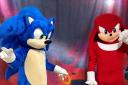 Sonic and Knuckles at Comic-Con