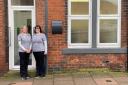 Gill Mulvey (left) and Kirsty Godber outside the Castle Podiatry clinic