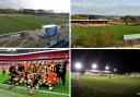 United's pre-season includes trips to (clockwise from top left) Penrith, Workington and Chorley plus an encounter with FA Vase winners Hebburn (bottom left) (photos: PA / Tom Kay / Jon Colman)