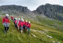 VOLUNTEERS: Wasdale Mountain Rescue Team have been busy