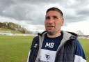 Mark Birch speaking after the reserve game against Morecambe