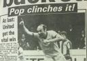United's promotion was front page news in the Evening News & Star in 1982