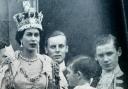 The young King Charles III at the coronation of his mother, Elizabeth II.