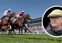Donald McCain, inset, says Carlisle Racecourse is the best track in the country (photos: Stuart Walker / PA)