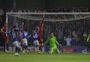 Rochdale had a late goal disallowed in the 1-0 defeat to the Blues