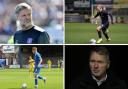 Steven Pressley, top left, sounded a warning about the pressures on clubs like Carlisle after Josh Galloway, bottom left, moved to Leeds. Ryan Carr, top right, this week joined Ipswich with Paul Simpson admitting United were largely powerless
