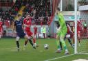 Dom Telford's late goal was a thin consolation for Crawley against the Blues